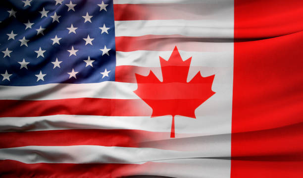 istock American and Canadian flags 2204928045