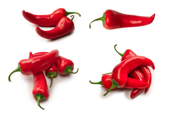 istock Red hot chili pepper isolated on a white background. 2204931484