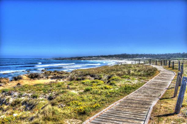 Beach Boardwalk The Links at Spanish Bay Pebble Beach California