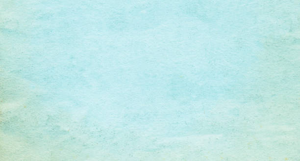 Watercolor paper background in Pastel Blue