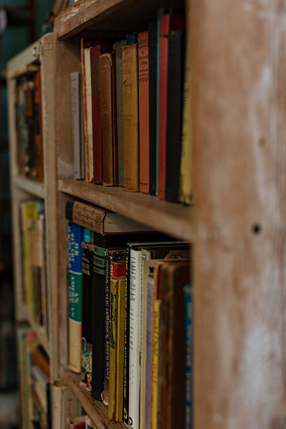 istock Old books, steeped in time, are displayed on the shelves. 2204973283