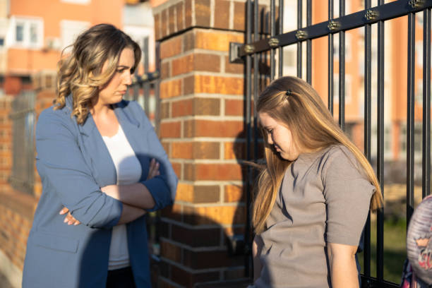 istock Conflict Between mother and daughtern in Outdoor Setting 2204974661