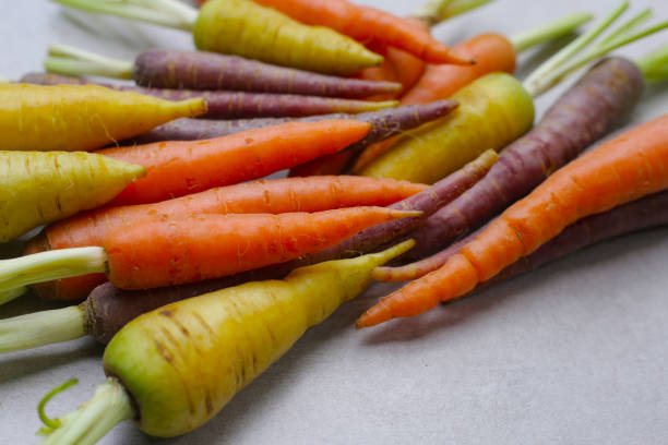 istock Fresh carrot vegetables, Ripe carrots 2204974970