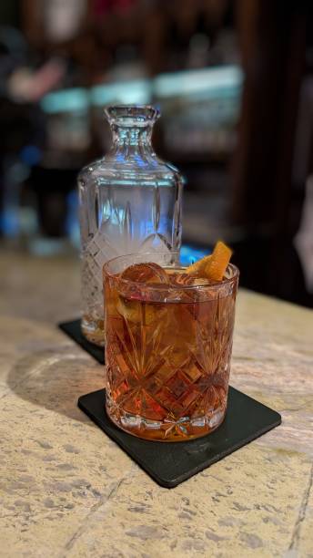 istock Old fashion Bourbon drink 2204975887