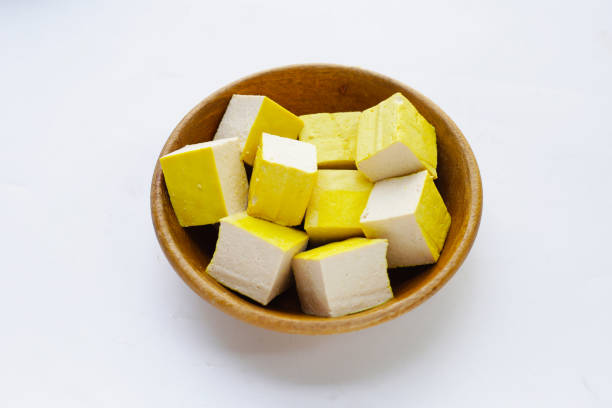 Soy tofu cubes, Tofu soy bean curd