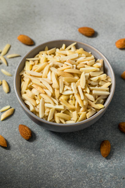 istock Organic Raw Blanched Slivered Almonds 2204980160