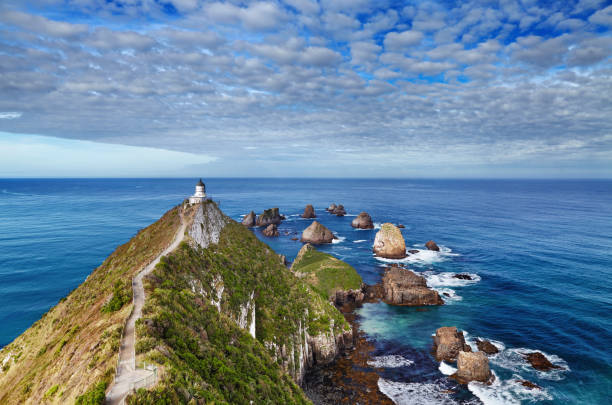 istock Nugget Point Lighthouse, New Zealand 2204990567