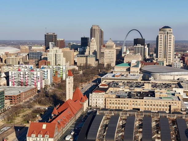 Nice day in downtown St. Louis.