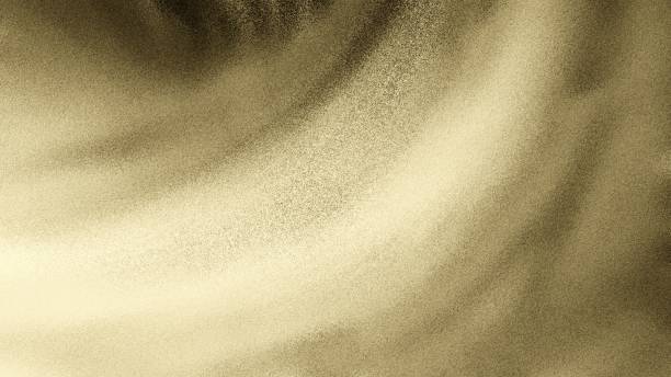 Illustration of golden sand texture background, gradient soft wave pattern, gives a sense of luxury, light dimension and shiny surface. For design, wealth, success, elegance, backdrop, nature, summer.