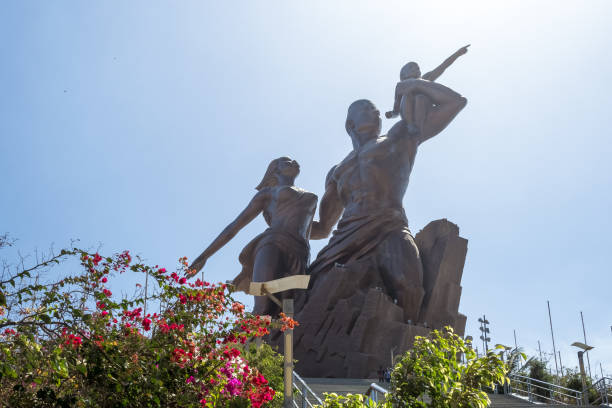 Tangerang, Indonesia - December 15, 2018: A monument of family at Citra Raya area in Cikupa.