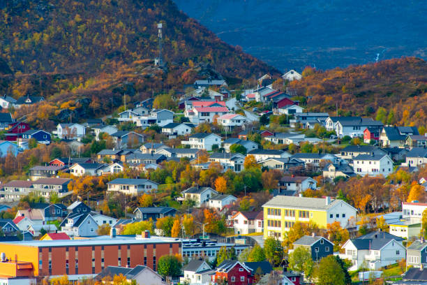 istock Town of Skjervoy 2205011655