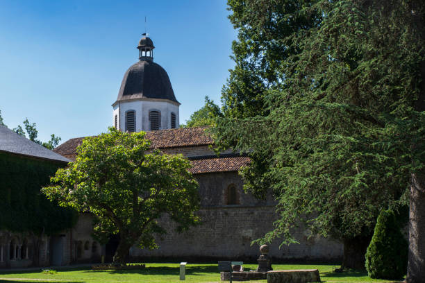 istock Abbey in the Pyrenees in France 2205012934