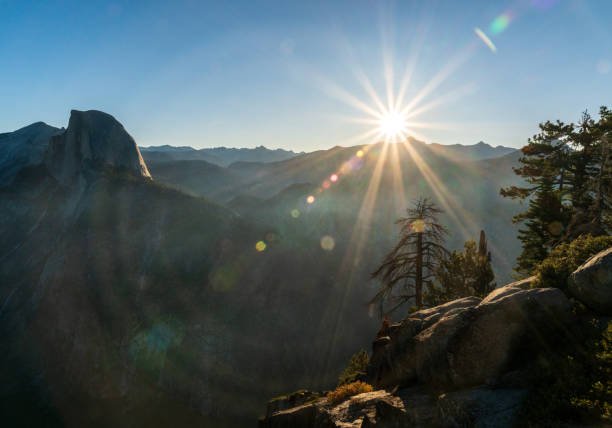 istock View into the Sun at Yosemite National Park 2205015932