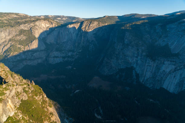 Glacier Point at Yosemite National Park in California
