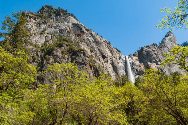 Bridalveil Falls at Yosemite National Park in California
