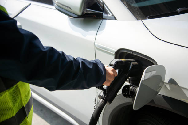 istock charging plug for new energy vehicles 2205016667