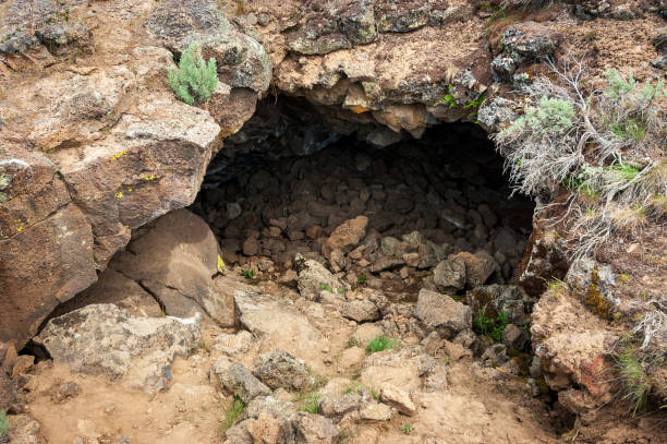 istock Boulder Formations at Lava Beds National Monument 2205021882
