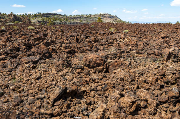 istock Rugged Lava Field at Lava Beds National Monument 2205022054