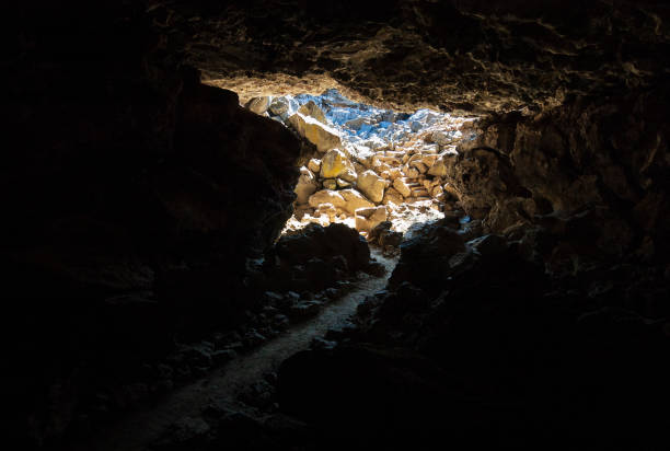 istock Underground Cave at Lava Beds National Monument 2205023423