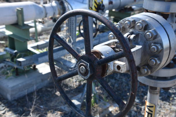 istock The oil production valves 2205024558