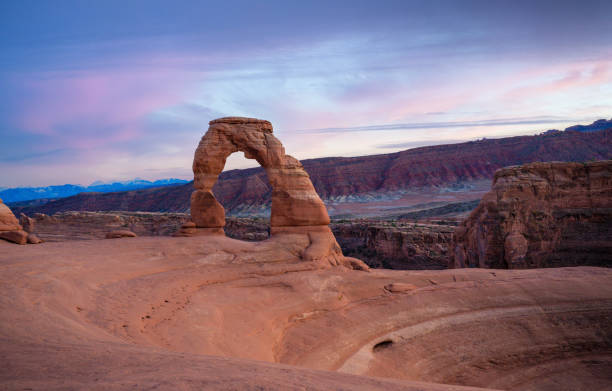 istock Delicate Arch at Sunset in Arches National Park 2205024949