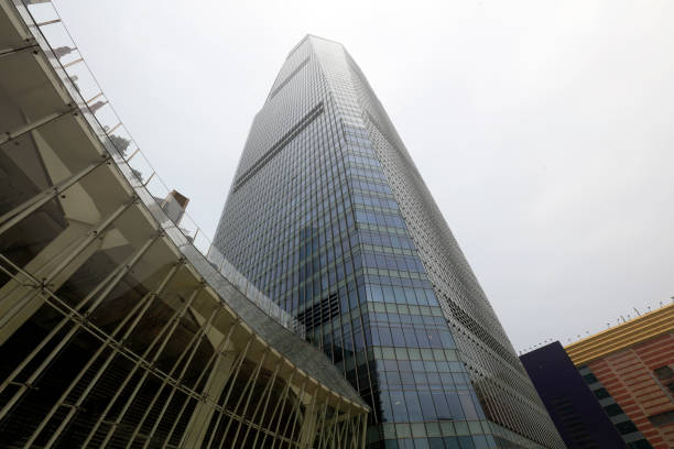 istock Shanghai Lujiazui CBD Scenic Glass Building 2205028403