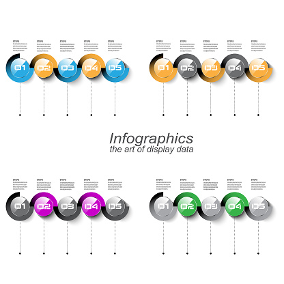 Display Ranking Collection Infographic Design Template Idea To Display Information ...