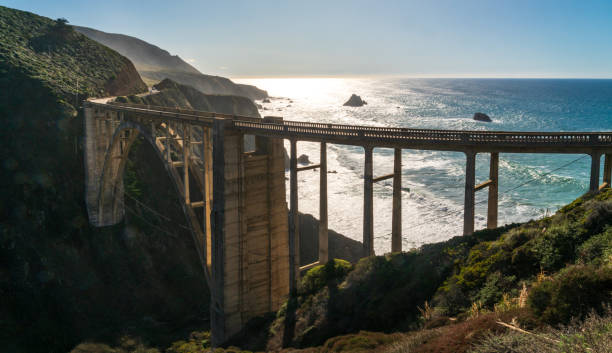 istock The Bixby Caynon Bridge at Big Sur 2205033743