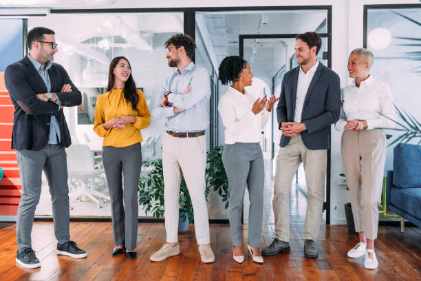 istock Successful business team in the office. 2205045606