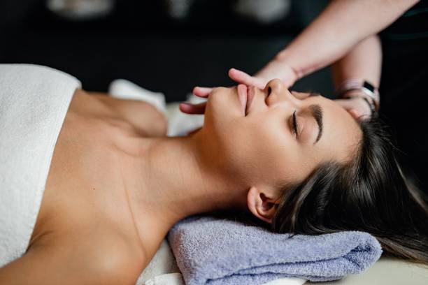 istock Young Woman Indulging in a Peaceful Spa Treatment 2205058651