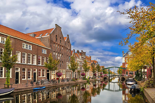 istock New Rhine river in Leiden, Netherlands 2205082716