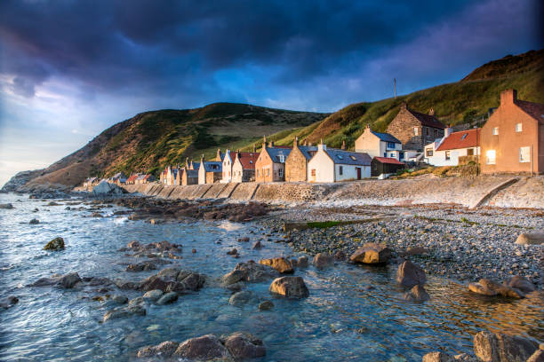 istock Crovie village in Scotland 2205090020