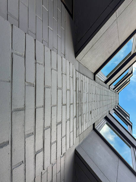 istock Abstract Architectural Perspective of a Modern Building 2205103652