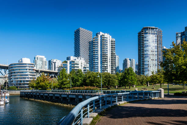 istock modern buildings in Vancouver in Canada 2205109470
