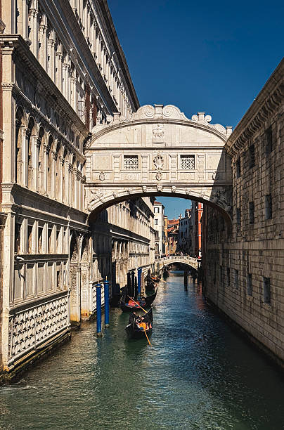 istock Exploring the canals of Venice with historic architecture and gondolas 2205110389