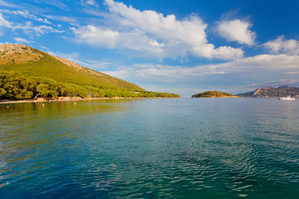 Beautiful Adriatic Sea view from Bol - Brac Island.Croatia.