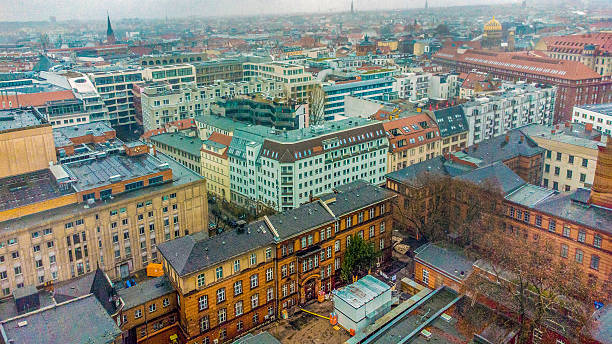istock Amazing aerial View on Berlin from center 2205120598