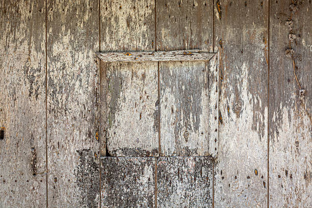 istock Windows With Closed Wooden Shutters 2205123254