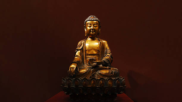 Figure of the Buddha in Tibeten family