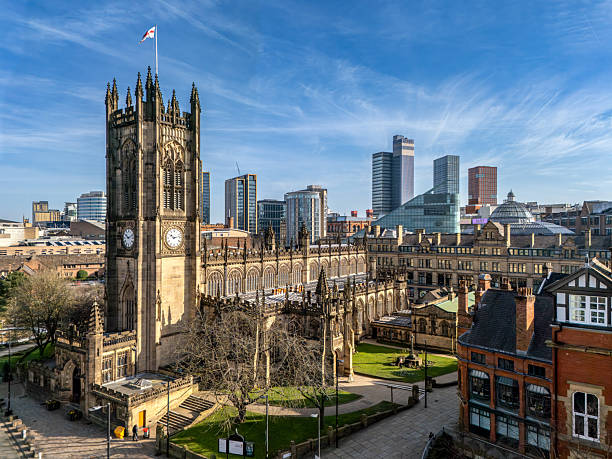A Sunny View of Manchester Cathedral