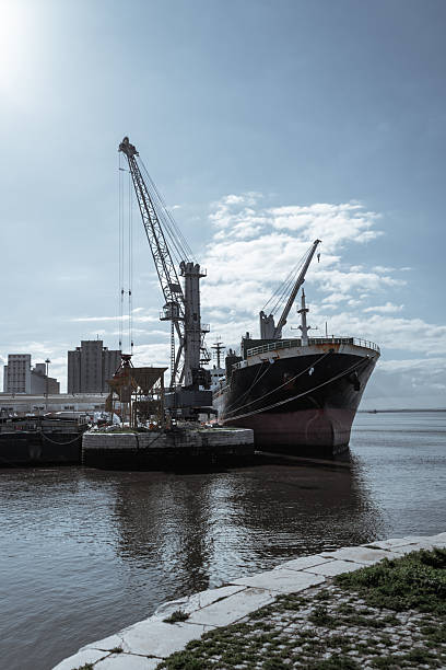 Chemical and Oil Products Tanker in the port of Antwerp, Belgium