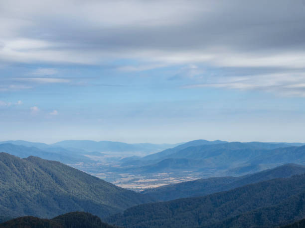 Looking down on the Kiewa Valley from Falls Creek, Victorian High Country