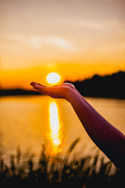 istock Sunset in the Palm of Your Hand 2205144523