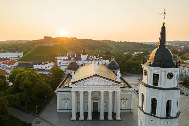 istock Vilnius Cathedral and Bell Tower 2205149946