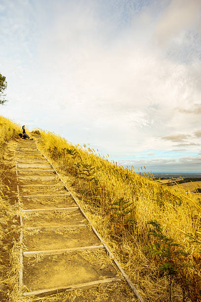 istock Hiking trail in the mountain 2205168181