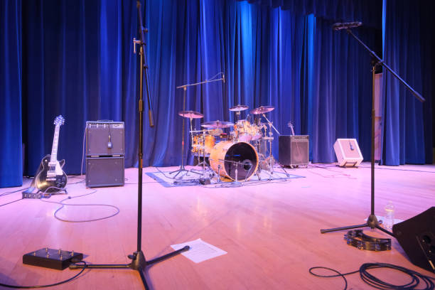 istock Stage for music concert 2205169004