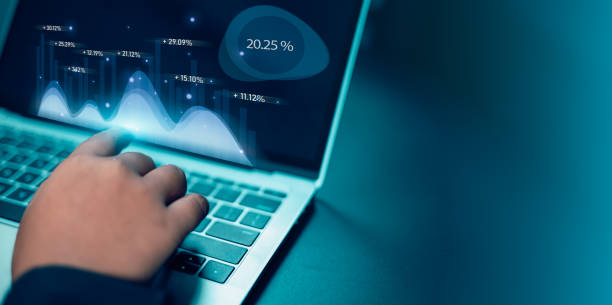 istock KPIs to improve organizational performance, Business analytics with charts, Business people use computers to analyze business and manage corporate data in office, Financial and marketing strategy. 2205170283