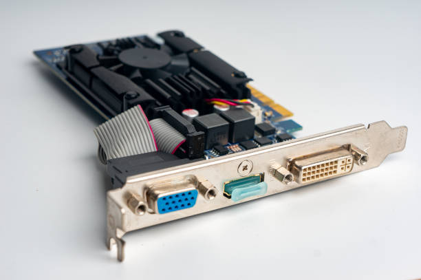 Electronic printed circuit board of a video card