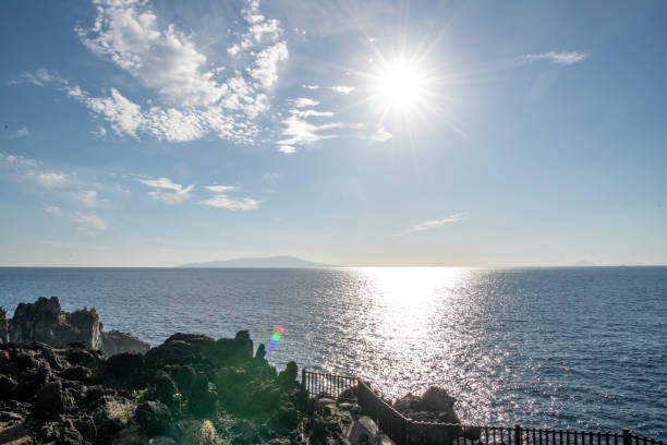 istock Scenery video of Japan's beautiful coastline (Jogasaki Coast, Shizuoka Japan) 2205175472