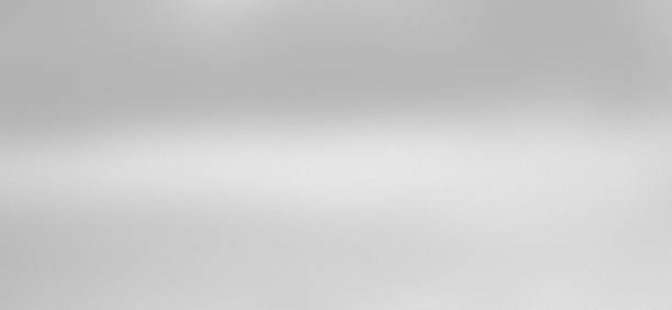 Grainy metal gray matte aluminum color gradient abstract background banner